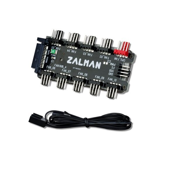 Акція на Контроллер PWM ZALMAN ZM-PWM10 FH 10 вентиляторов, 3/4 pin, SATA від MOYO