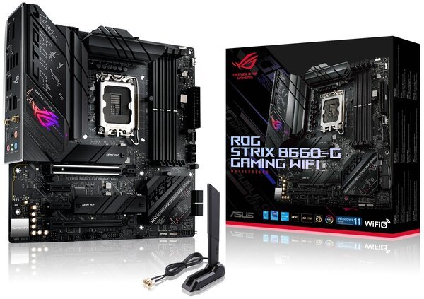 

Материнcкая плата ASUS STRIX B660-G GAMING WIFI (STRIX_B660-G_GAMING_WIFI)