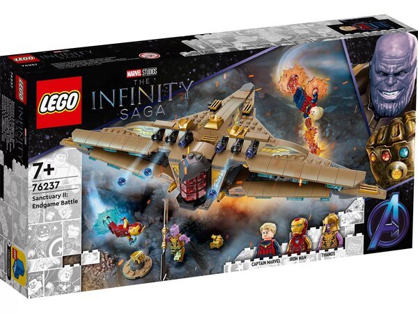 

LEGO 76237 Super Heroes Marvel «Святилище II»: финальная битва