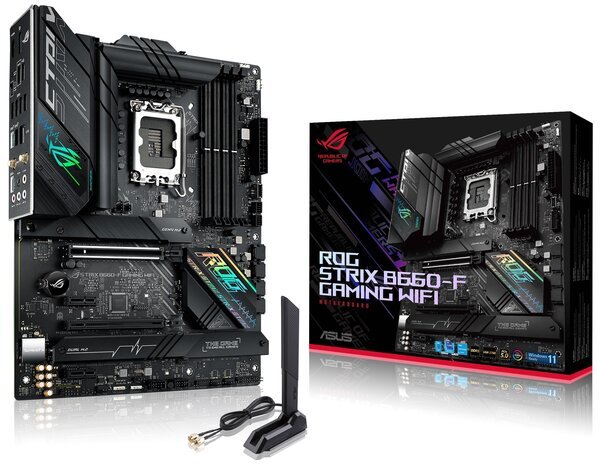 

Материнcкая плата ASUS STRIX B660-F GAM WIFI (STRIX_B660-F_GAM_WIFI)