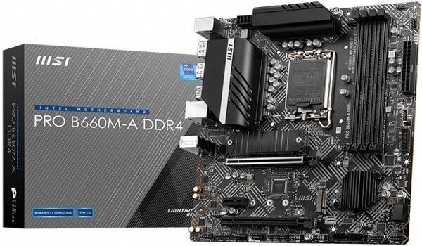 

Материнcкая плата MSI PRO B660M-A DDR4