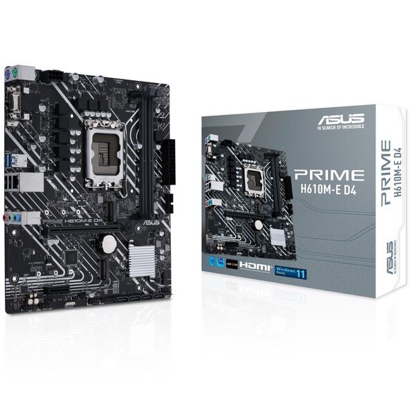 

Материнcкая плата ASUS PRIME H610M-E D4
