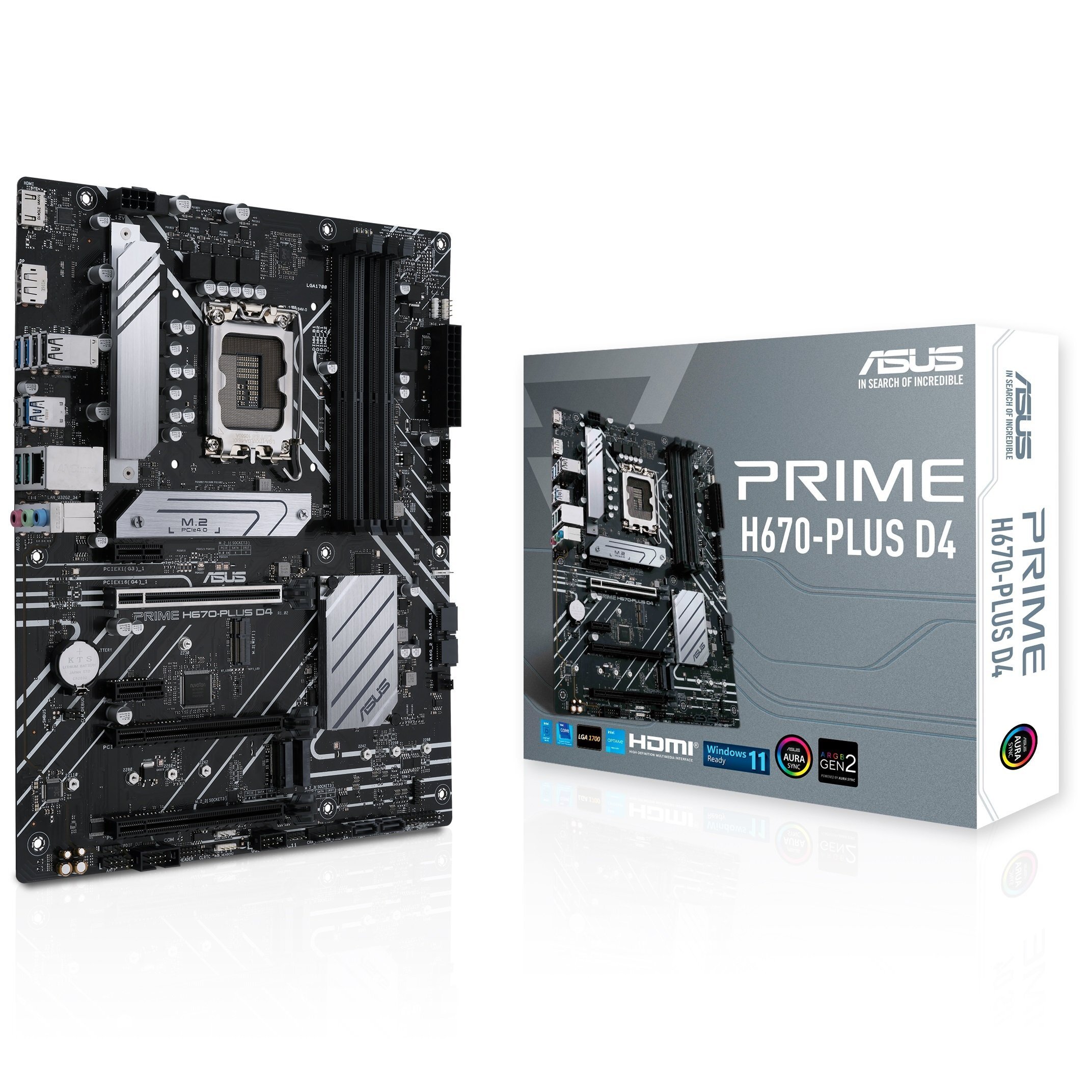 

Материнcкая плата ASUS PRIME H670-PLUS D4