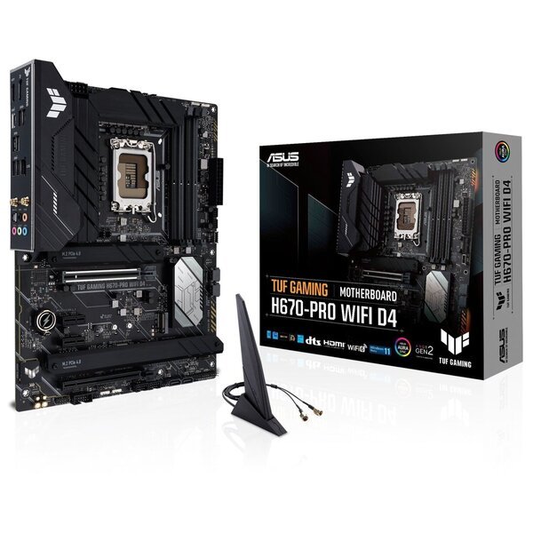 

Материнcкая плата ASUS TUF GAM H670-PRO WIFI D4