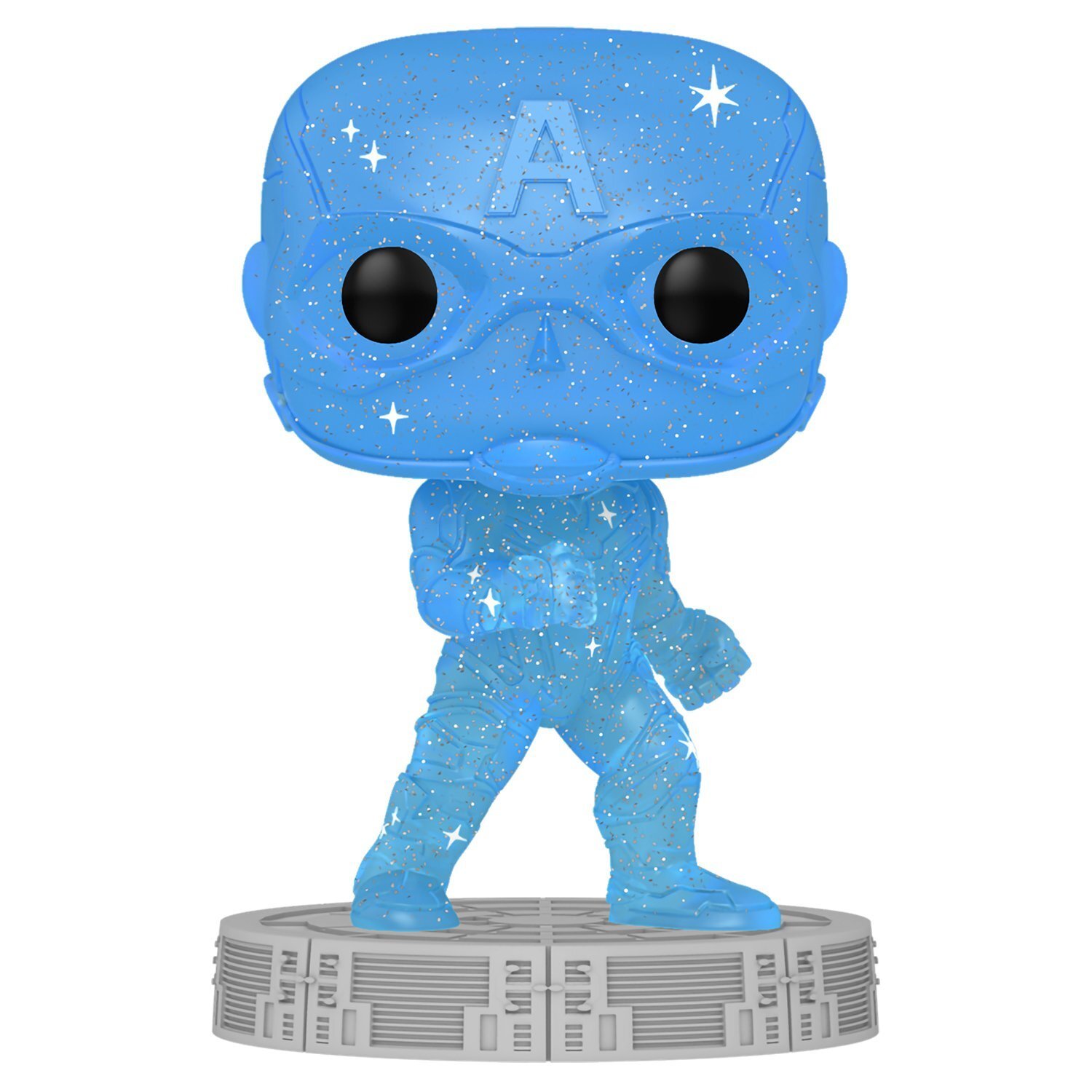 

Коллекционная фигурка Funko POP! Art Series Bobble Marvel Infinity Saga Captain America Blue w/Case (FUN25491658)