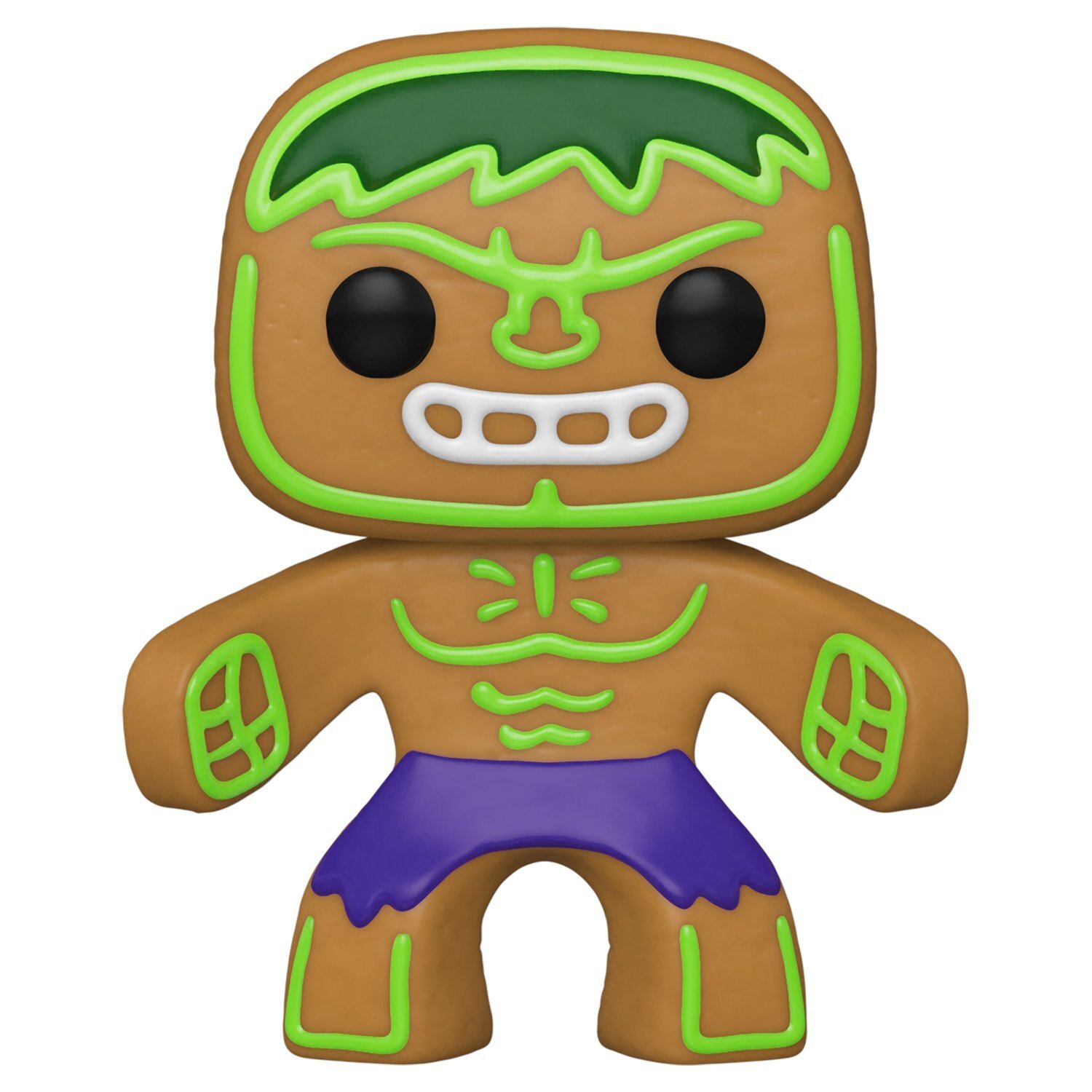 

Коллекционная фигурка Funko POP! Bobble Marvel Holiday Gingerbread Hulk(FUN25491631)