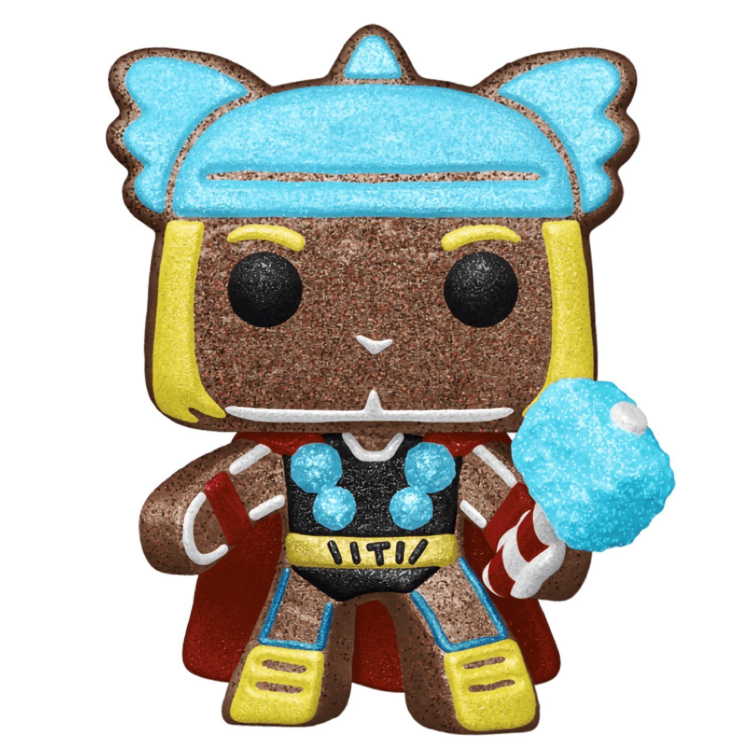 

Коллекционная фигурка Funko POP! Bobble Marvel Holiday Gingerbread Thor (DGLT) (FUN25491460)