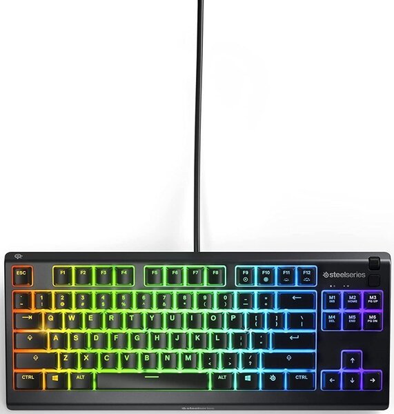 

Игровая клавиатура SteelSeries Apex 3 TKL USB Black (64831_SS)