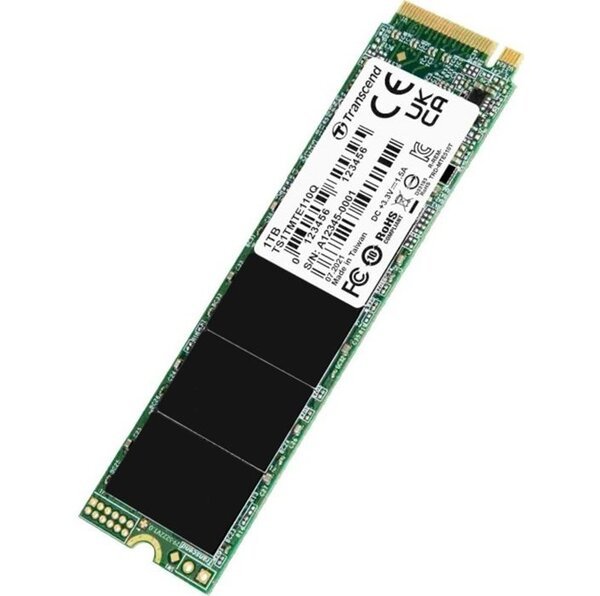 

SSD накопитель Transcend M.2 NVMe PCIe 3.0 4x 1TB MTE110Q 2280 (TS1TMTE110Q)