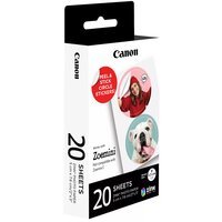 <p>Фотопапір Canon ZINK 1.3" у вигляді круглих наліпок 20 шт. (4967C003)</p>