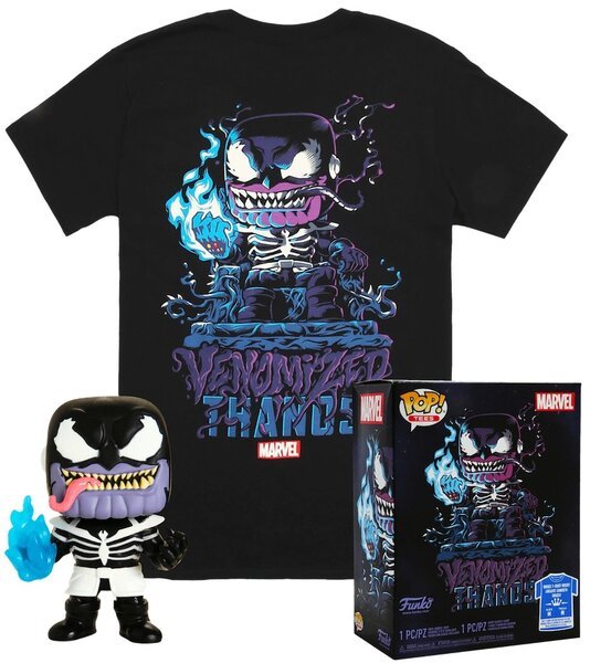 

Набор Фигурка+Футболка Funko POP and Tee: Venom Thanos (S)