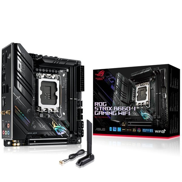 

Материнcкая плата ASUS STRIX B660-I GAMING WIFI (STRIX_B660-I_GAMING_WIFI)