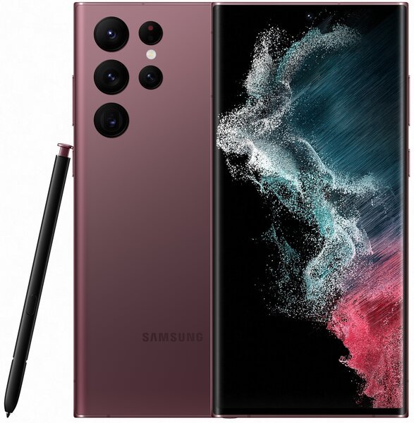 

Смартфон Samsung Galaxy S22 Ultra 12/256 Burgundy