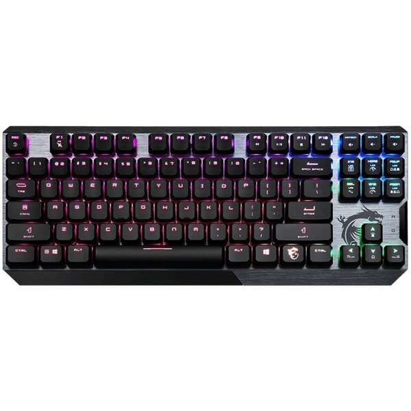 Игровая клавиатура MSI VIGOR GK50 LOW PROFILE TKL UA (S11-04UA210-GA7 ...