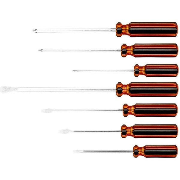 

Отвертка Top Tools, набор 5шт. шлицевая 39D107