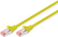 Патч-корд DIGITUS CAT 6 S-FTP, 3м, AWG 27/7, LSZH, Yellow (DK-1644-030/Y)