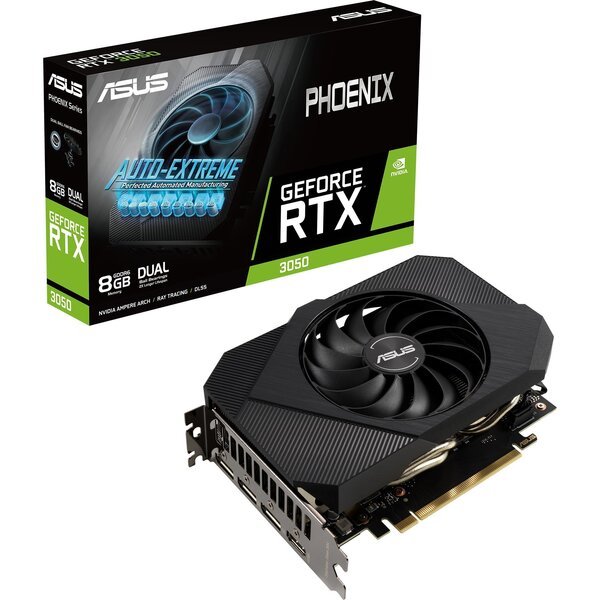 

Видеокарта ASUS GeForce RTX3050 8GB GDDR6 PH (PH-RTX3050-8G)