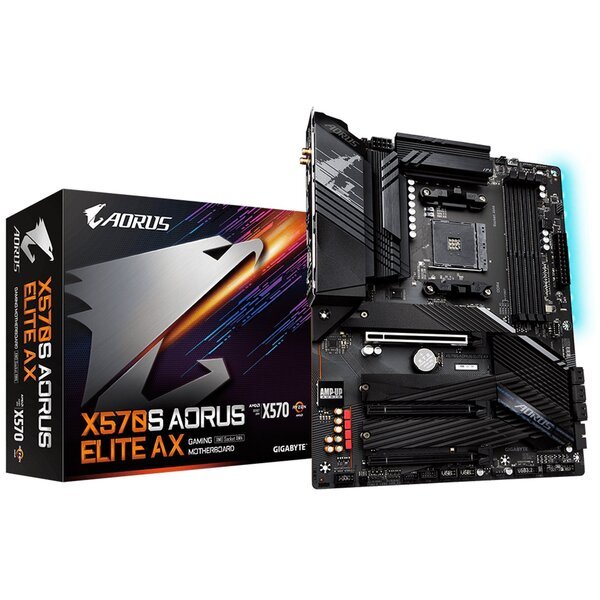

Материнская плата Gigabyte X570S AORUS ELITE AX (X570S_AORUS_ELITE_AX)
