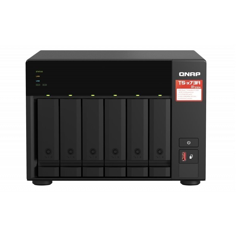 

Сетевое хранилище QNAP TS-673A-8G (2.5GbE)