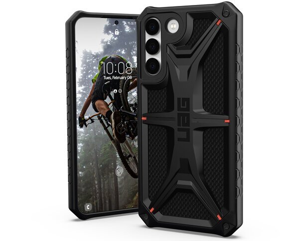 

Чехол UAG для Galaxy S22+ Monarch Kevlar Black (213431113940)