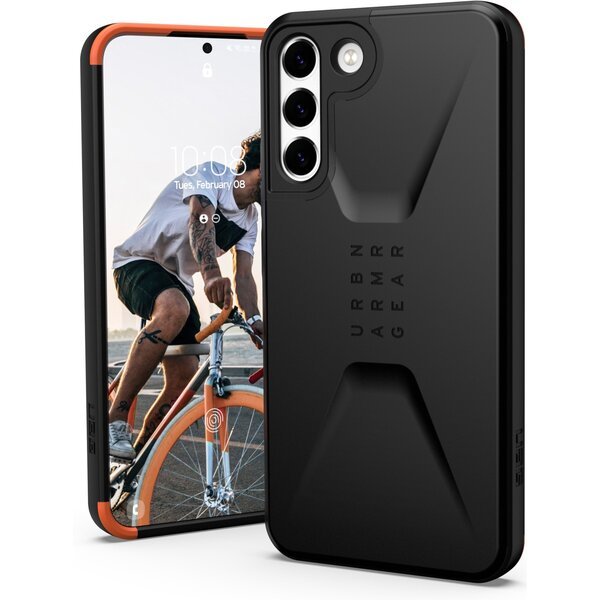 

Чехол UAG для Galaxy S22+ Civilian Black (21343D114040)