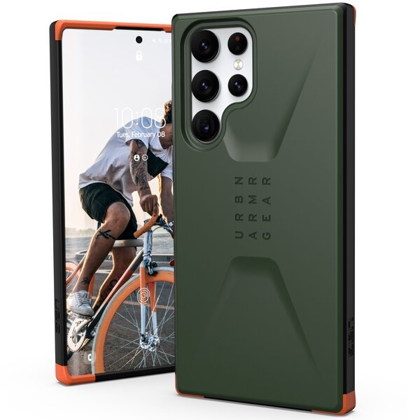 

Чехол UAG для Galaxy S22 Ultra Civilian Olive (21344D117272)