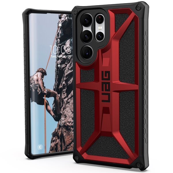 

Чехол UAG для Galaxy S22 Ultra Monarch Crimson (213441119494)