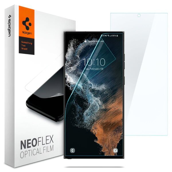 

Защитная пленка Spigen для Galaxy S22 Ultra Neo Flex, 2 pack (AFL04137)