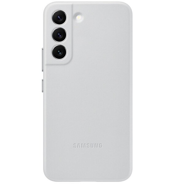 

Чехол Samsung для Galaxy S22 Leather Cover Light Gray (EF-VS901LJEGRU)