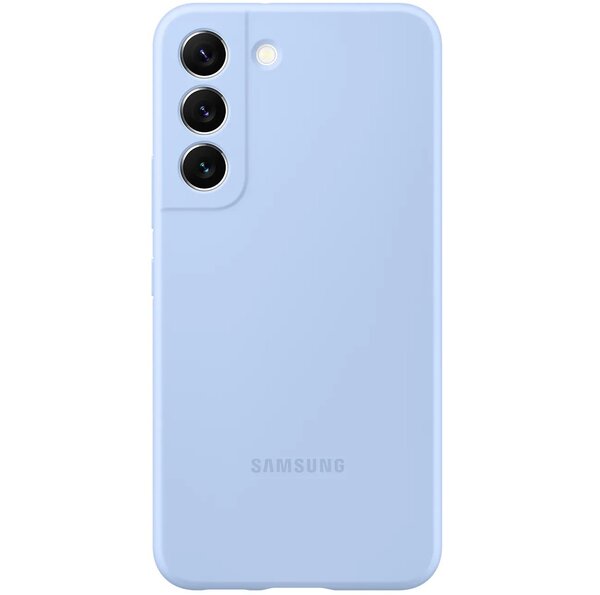 

Чехол Samsung для Galaxy S22 Silicone Cover Artic Blue (EF-PS901TLEGRU)