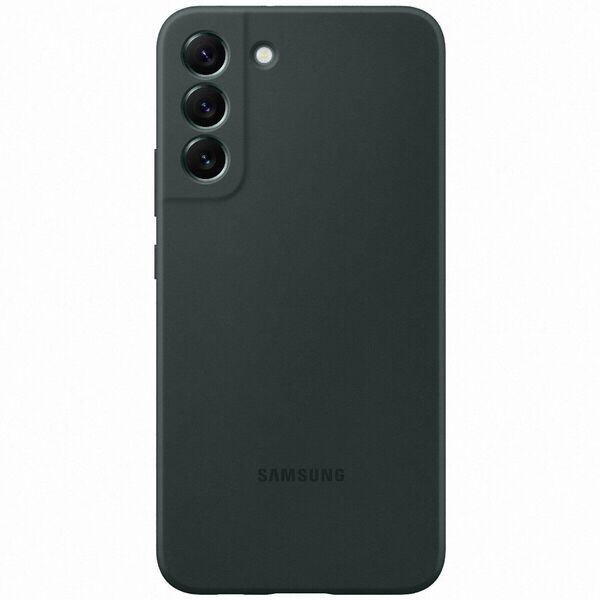 

Чехол Samsung для Galaxy S22+ Silicone Cover Forest Green (EF-PS906TGEGRU)
