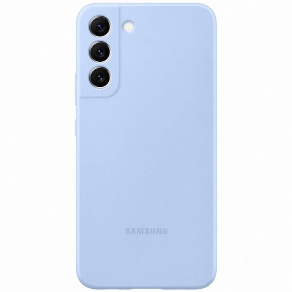 

Чехол Samsung для Galaxy S22+ Silicone Cover Artic Blue (EF-PS906TLEGRU)