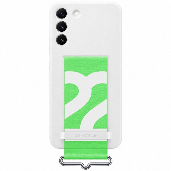 

Чехол Samsung для Galaxy S22+ Silicone with Strap Cover White (EF-GS906TWEGRU)