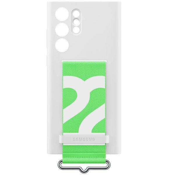 

Чехол Samsung для Galaxy S22 Ultra Silicone with Strap Cover White (EF-GS908TWEGRU)