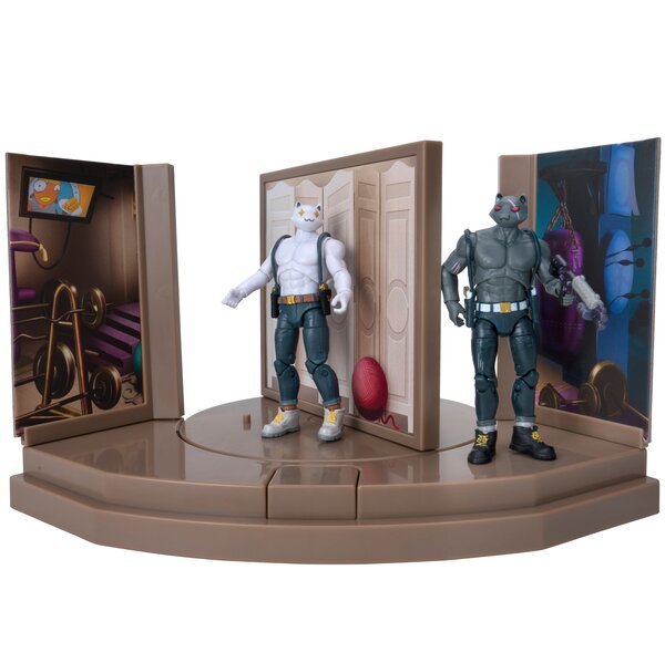 

Коллекционная фигурка Jazwares Fortnite 2 Figure Pack Agent's Room Meowcles