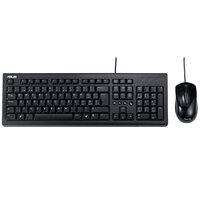 Комплект ASUS U2000 Keyboard+Mouse Black (90-XB1000KM000N0)