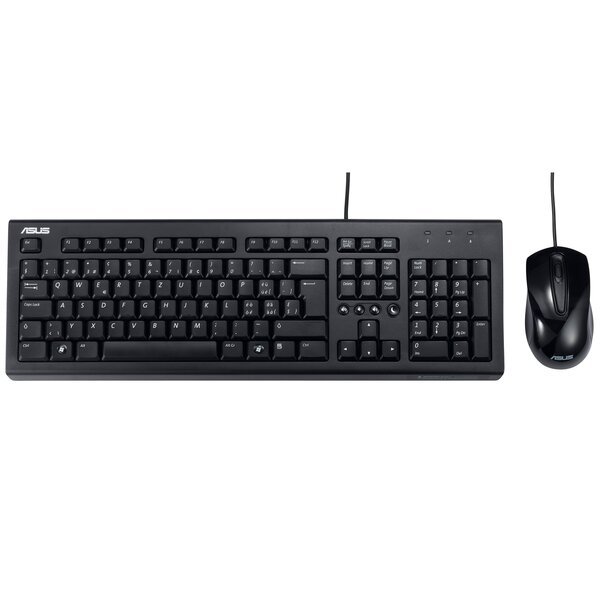 

Комплект ASUS U2000 Keyboard+Mouse Black (90-XB1000KM000N0)