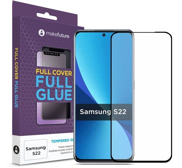 

Защитное стекло MakeFuture для Galaxy S22 (MGF-SS22)