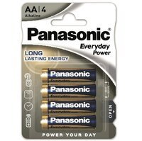 Батарейка Panasonic EVERYDAY POWER AA BLI 4 ALKALINE (LR6REE/4BP)