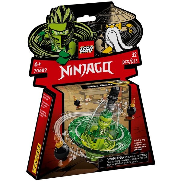 

Конструктор LEGO NINJAGO Обучение кружитцу ниндзя Ллойда 70689