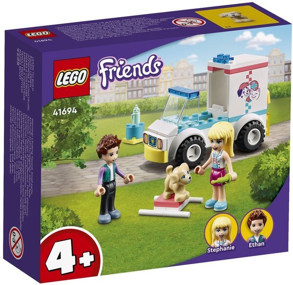 

Конструктор LEGO Friends Скорая ветеринарная помощь 41694