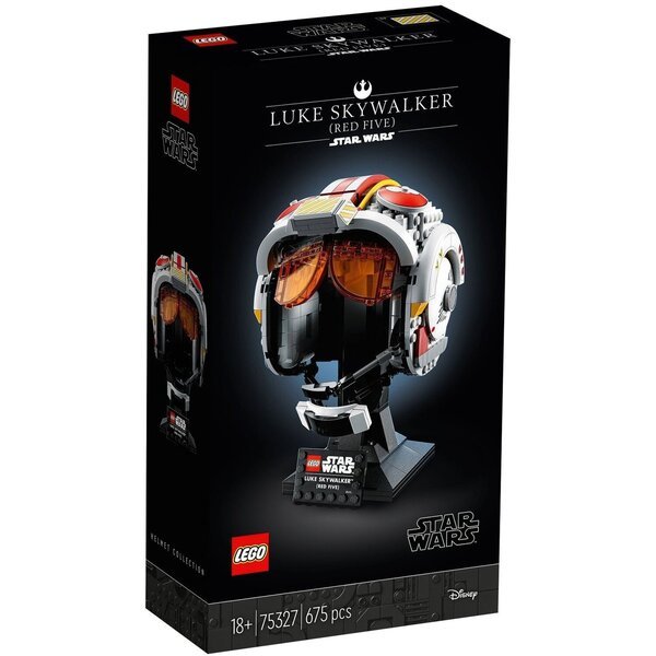 

LEGO 75327 Star Wars Шлем Люка Скайуокера Красный-5