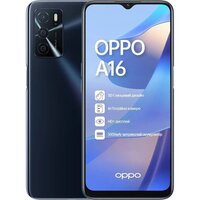 Смартфон OPPO A16 (CPH2269) 3/32Gb Crystal Black