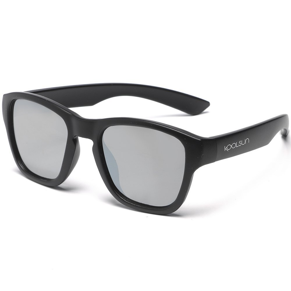 Детские солнцезащитные очки Koolsun черные серии Aspen размер 5-12 лет KS-ASBL005 фото 