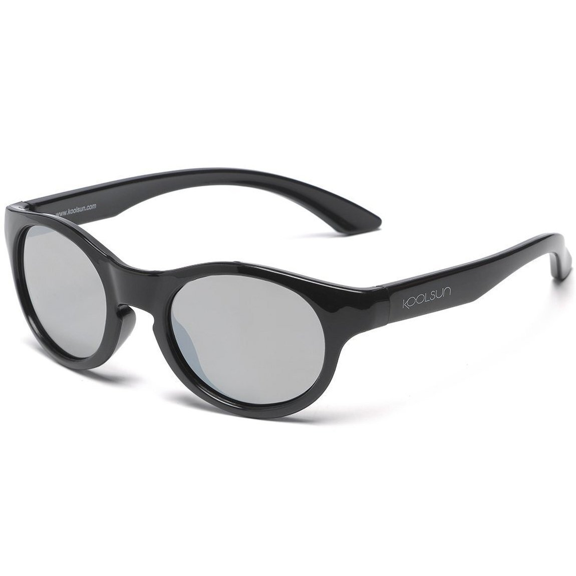 Детские солнцезащитные очки Koolsun черные серии Boston размер 3-8 лет KS-BOBL003 фото 