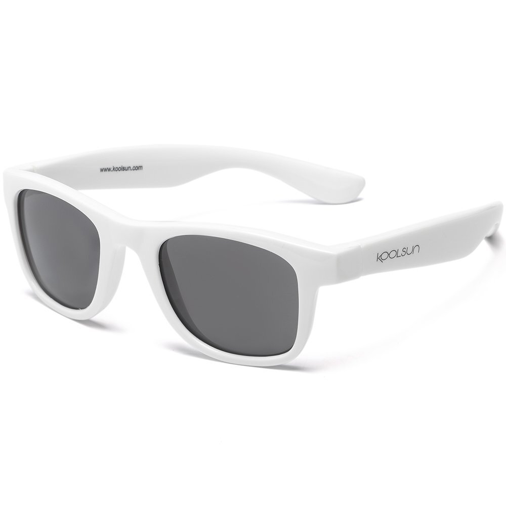 Детские солнцезащитные очки Koolsun белые серии Wave 3-10 лет KS-WAWM003 фото 