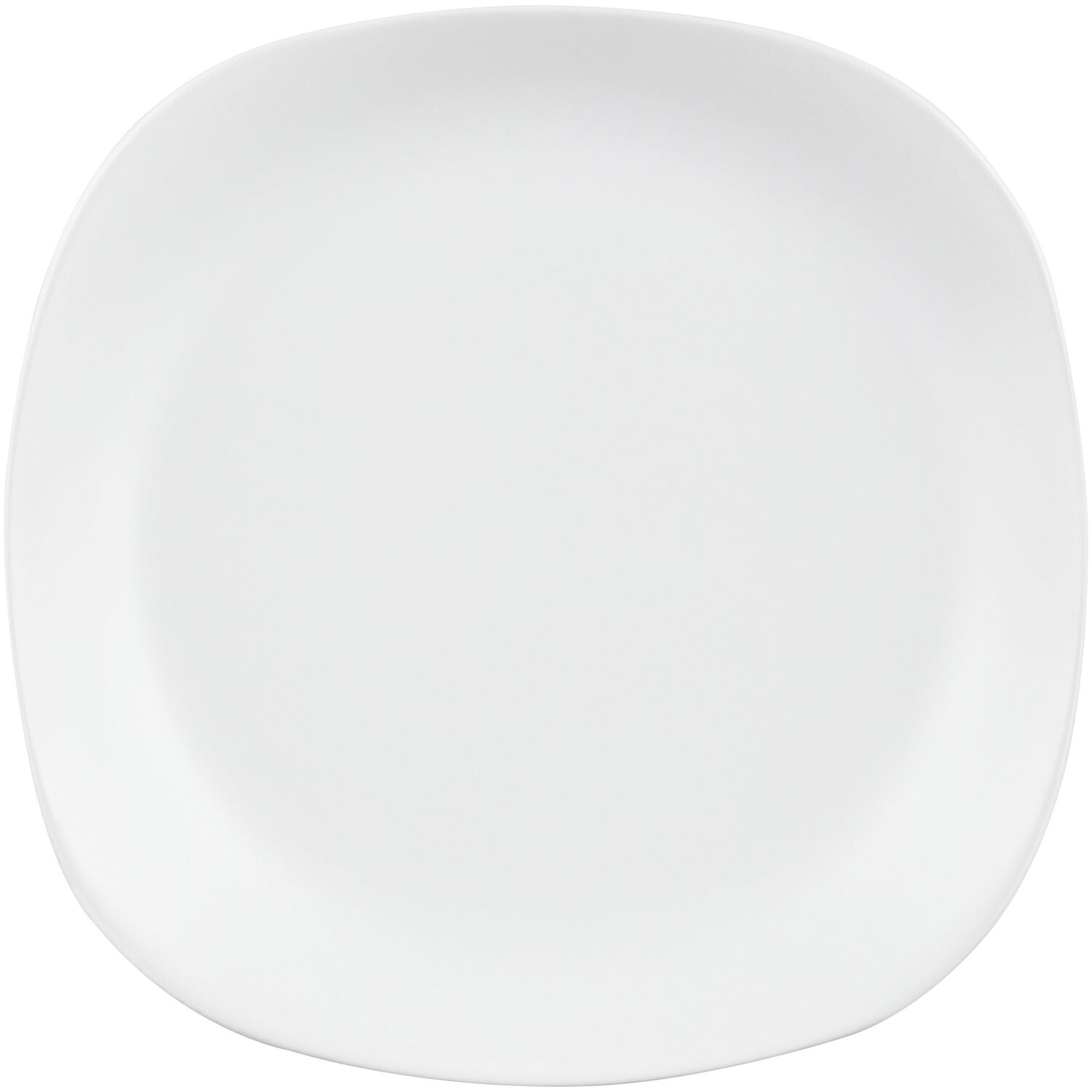 Тарілка десертна квадратна Ardesto Molize 20х20 см, White (AR2919MW)фото