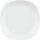 Тарелка десертная квадратная Ardesto Molize 20х20 см, White (AR2919MW)