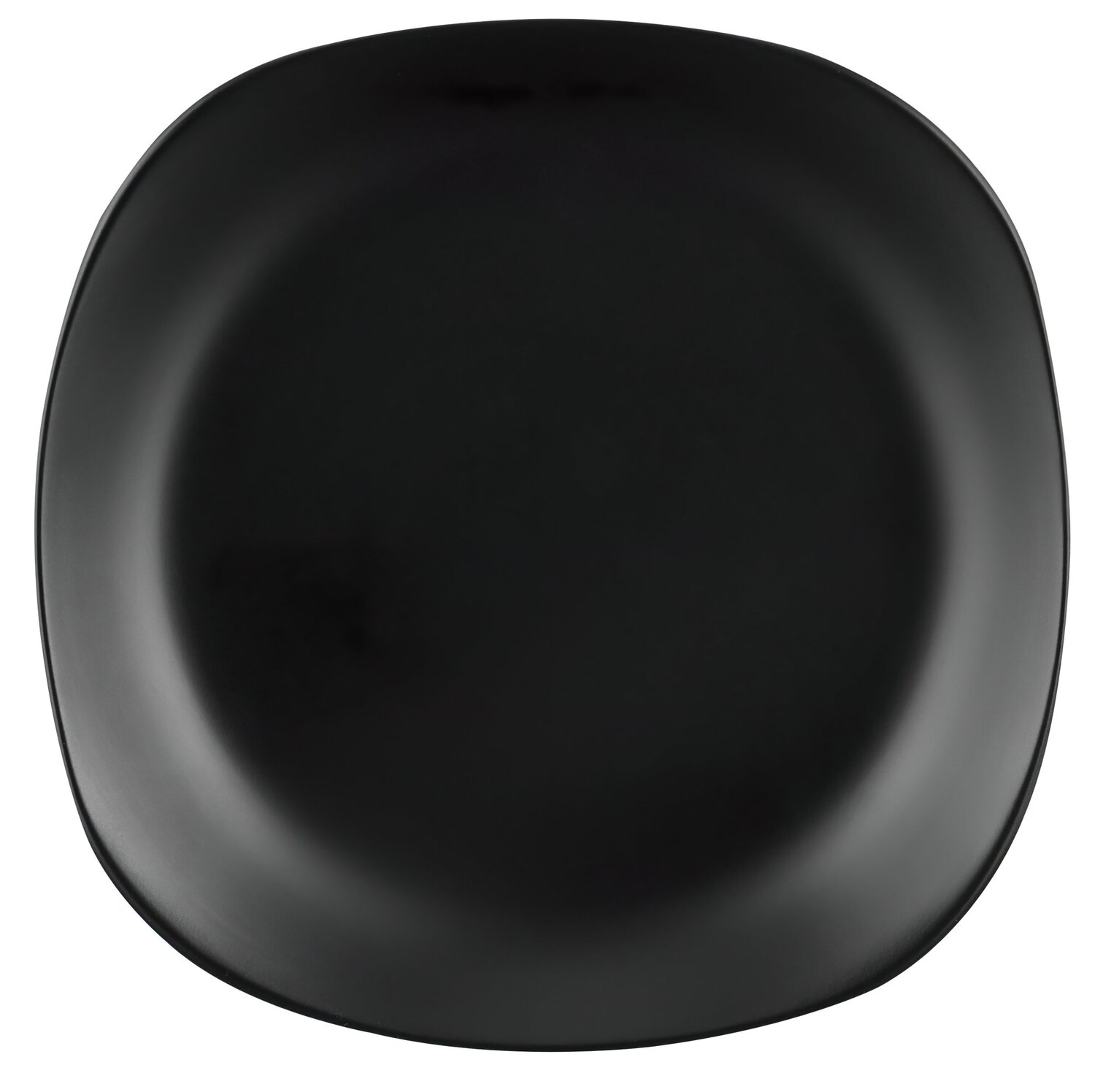 Тарілка десертна квадратна Ardesto Molize 20 см, Black (AR2919MB)фото