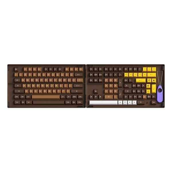 

Кейкапи AKKO Chocolate ASA Fullset Keycaps, EU, Blue